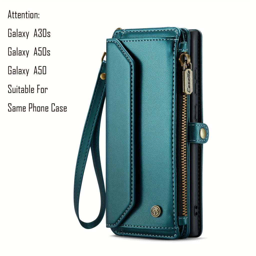 Stylish Wallet Phone Case with Strap: Crossbody Handbag & Card Holder for iPhone & Samsung