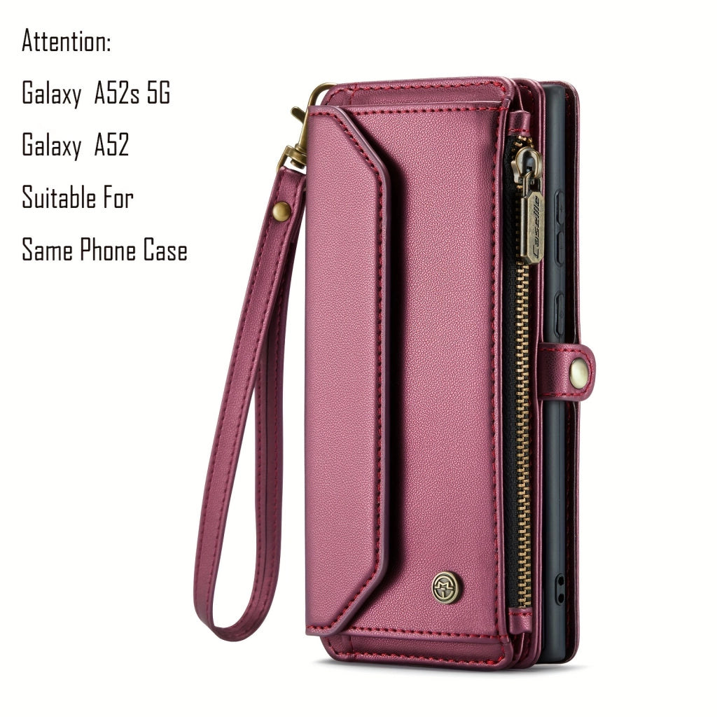 Stylish Wallet Phone Case with Strap: Crossbody Handbag & Card Holder for iPhone & Samsung