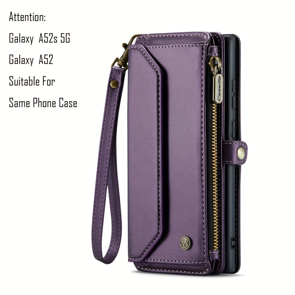 Stylish Wallet Phone Case with Strap: Crossbody Handbag & Card Holder for iPhone & Samsung