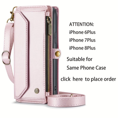 Stylish Wallet Phone Case with Strap: Crossbody Handbag & Card Holder for iPhone & Samsung