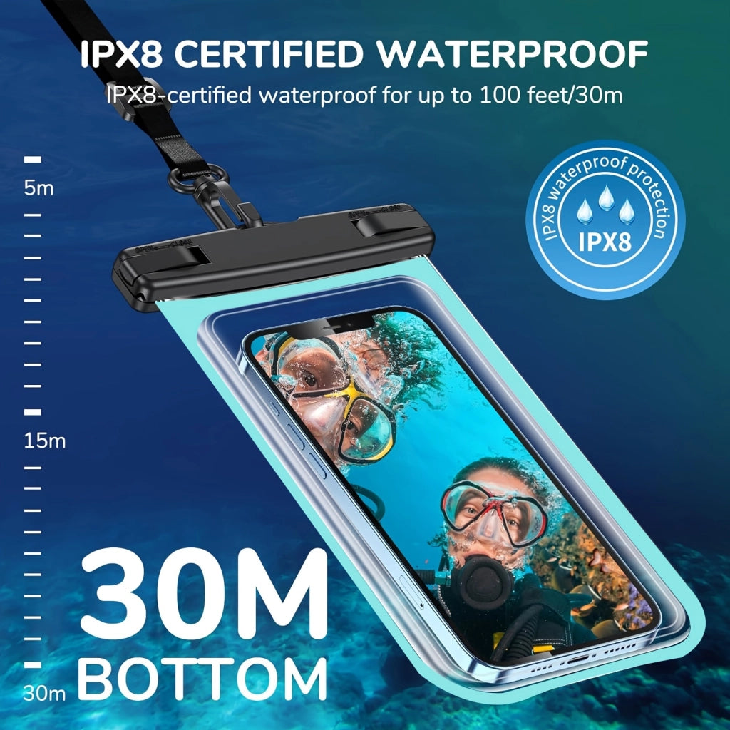 Waterproof Phone Pouch - iPhone/Galaxy Dry Bag