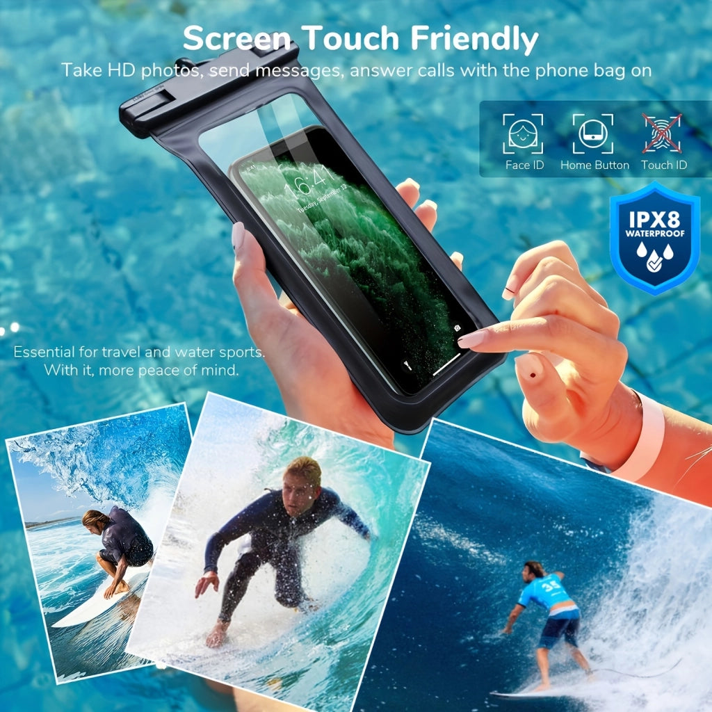 Waterproof Phone Pouch - iPhone/Galaxy Dry Bag