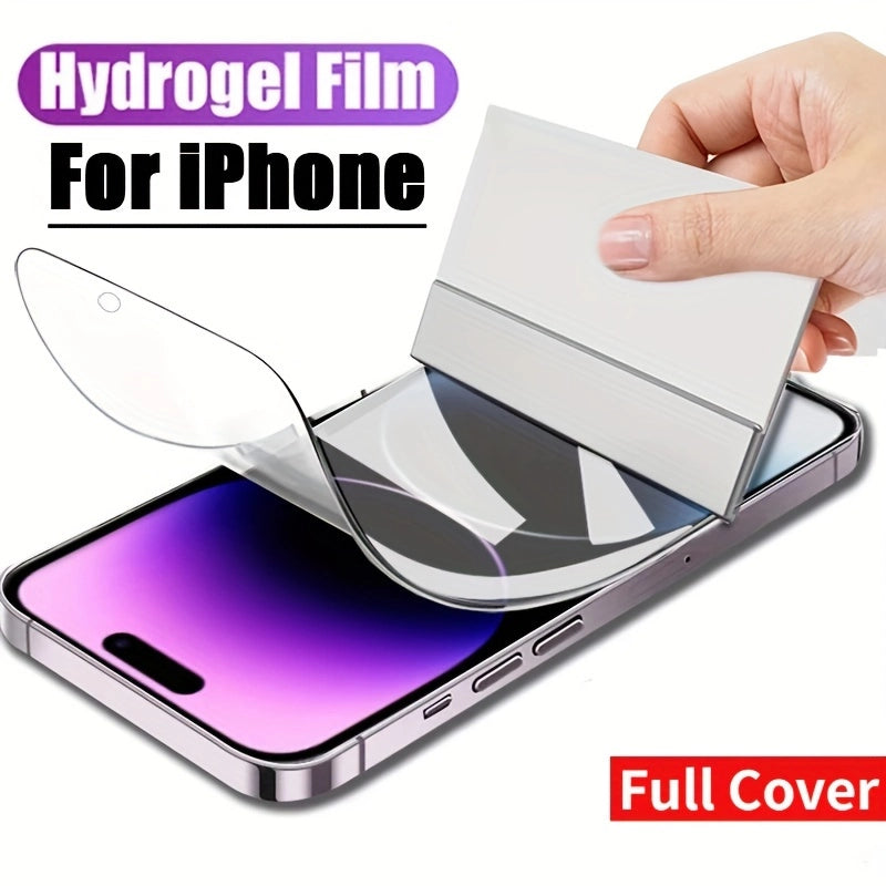 [3pcs] Clear HD Full Cover Screen Protector for iPhone - Pro Max