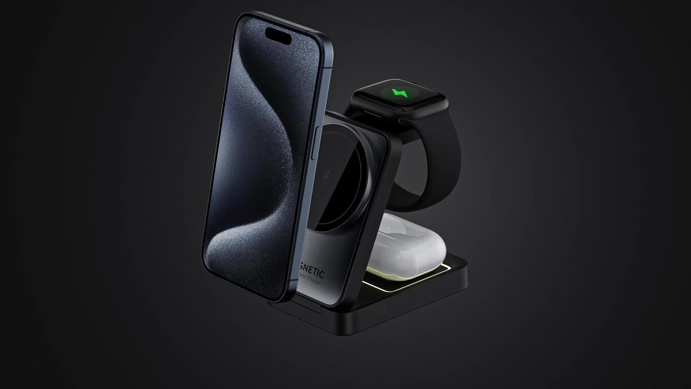 3-in-1 Magnetic Wireless Foldable Charger